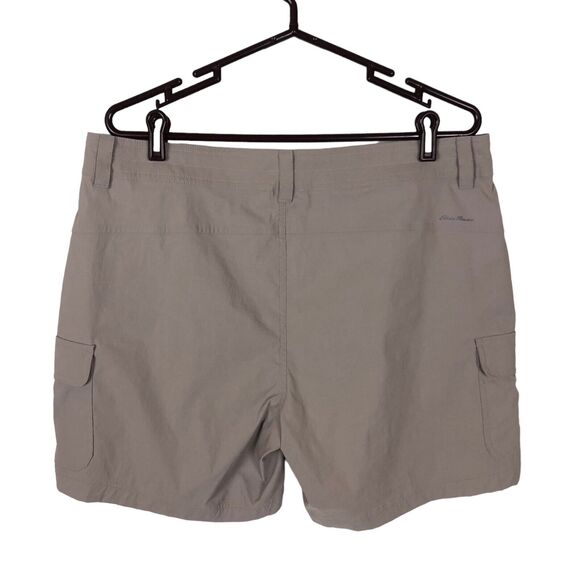 Eddie Bauer Summer Trail Tan Cargo Shorts Hiking Women's Size 16 - Picture 4 of 9